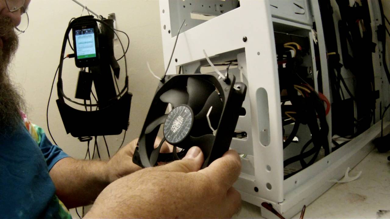 Using cable tie instead of screws to mount case fan. YouTube