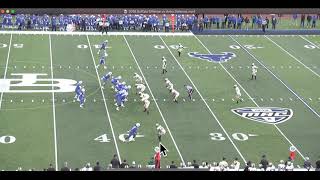 Jay Bateman's Defense 4 - Robber on 2nd and Ten (Army at Buffalo 2018)