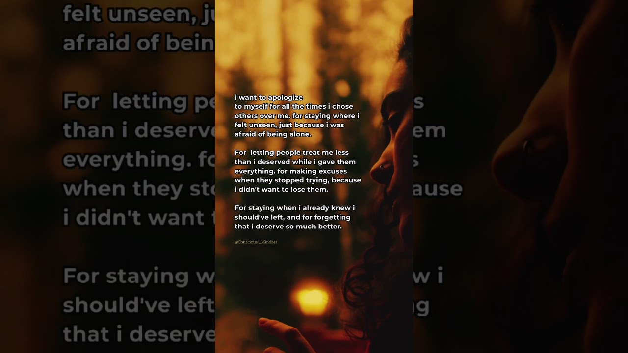 A Letter to Myself | Choosing Peace Over Pain