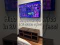 Hide Your TV Wires Easily πΊ
