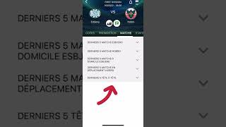 FR - TUTORIEL SUR LE FILTRE AVANCÉ DE BETMINES screenshot 5
