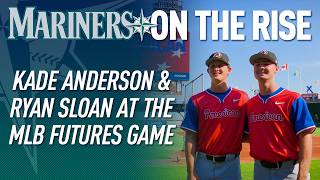 Mariners Pitching Prospects Kade Anderson and Ryan Sloan Reflect on Their First MLB Futures Game
