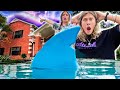 Exploring a SECRET HAUNTED POOL HOUSE! Is it the Pool Monster?