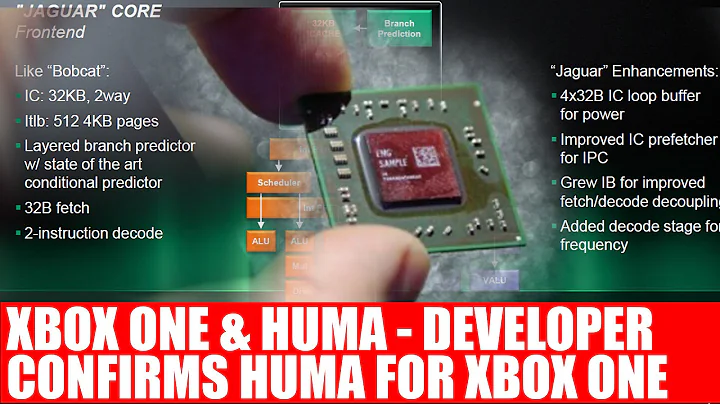 Xbox One y HUMA: Confirmado por Desarrollador que la Consola También Tiene Tecnología AMD HUMA, no Solo Playstation 4