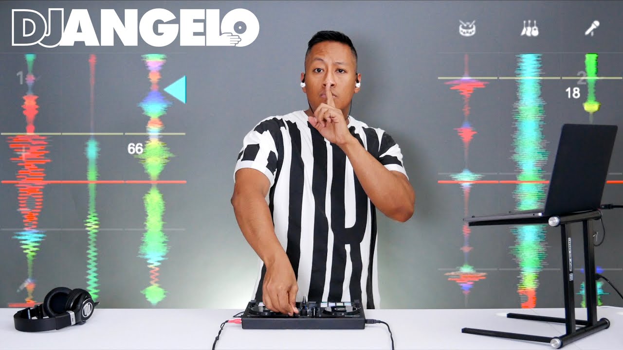 NEURAL MIX Routine on Algoriddim djay Pro AI for Mac - DJ ANGELO feat. Reloop Buddy
