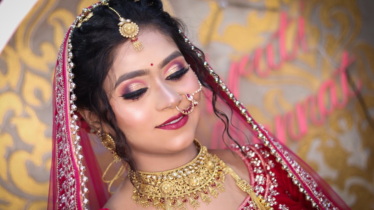 Real bride pe makeup kaise karta hai?? Kis tarah se eye makeup decide