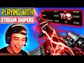 Cloakzy & Nickmercs play with STREAM SNIPERS in Warzone!!!