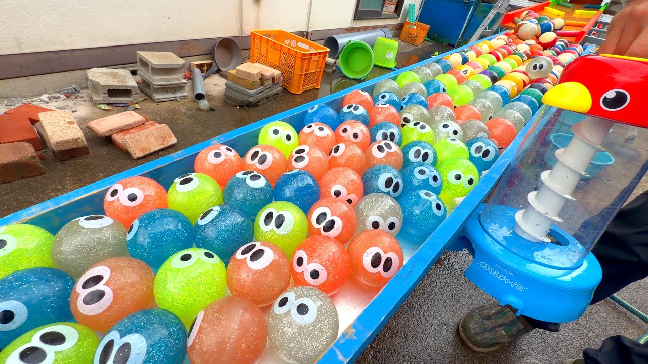 The world's best marble run ☆ Rolling eyeball ASMR