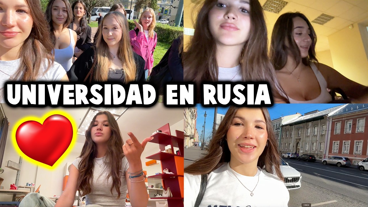 ASÍ FUE MI PRIMER DÍA EN LA UNIVERSIDAD EN RUSIA (NUEVAS AMIGAS)