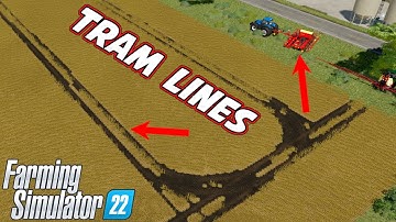 How To Make Tram Lines On Console | Farming Simulator 22