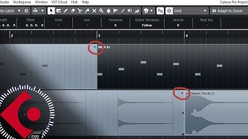 Shared Copy, Cloned MIDI Clips and Parts in Cubase