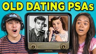 TEENS REACT TO DATING (OLD PSAs)