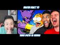 Buster reacts to  three idiots vs beerus rhymestyle