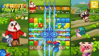 Fruit Funny Blocks: Фруктовые забавные блоки - 12 seconds landscape trailer screenshot 3