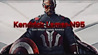 Kendrick lamar-N95 (Sam Wilson captain America)
