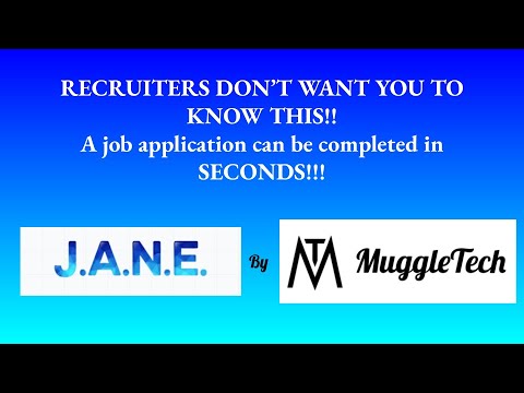 J.A.N.E. — Job Application and Networking Engine video preview 2