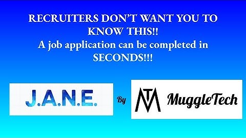Apply for your dream job in seconds using AI - J.A.N.E. (Job Application and Networking Engine)