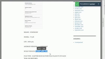 SYMPHONY V75M FLASH FILE MT6580 7 0 HW1 V10 FRP REMOVE FILE