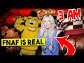 DO NOT PLAY FNAF AT 3AM!! Freddy Fazbear KIDNAPPED ME! (*FNAF IS REAL*)