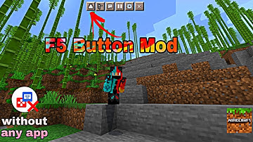 F5 Button for minecraft pe | F5 button UI pack |Now camera angle change instantly for ( android/ios)