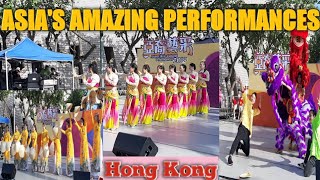 Asia's ethnic cultural performances 2019/ tsim sha tsui ,hong kong