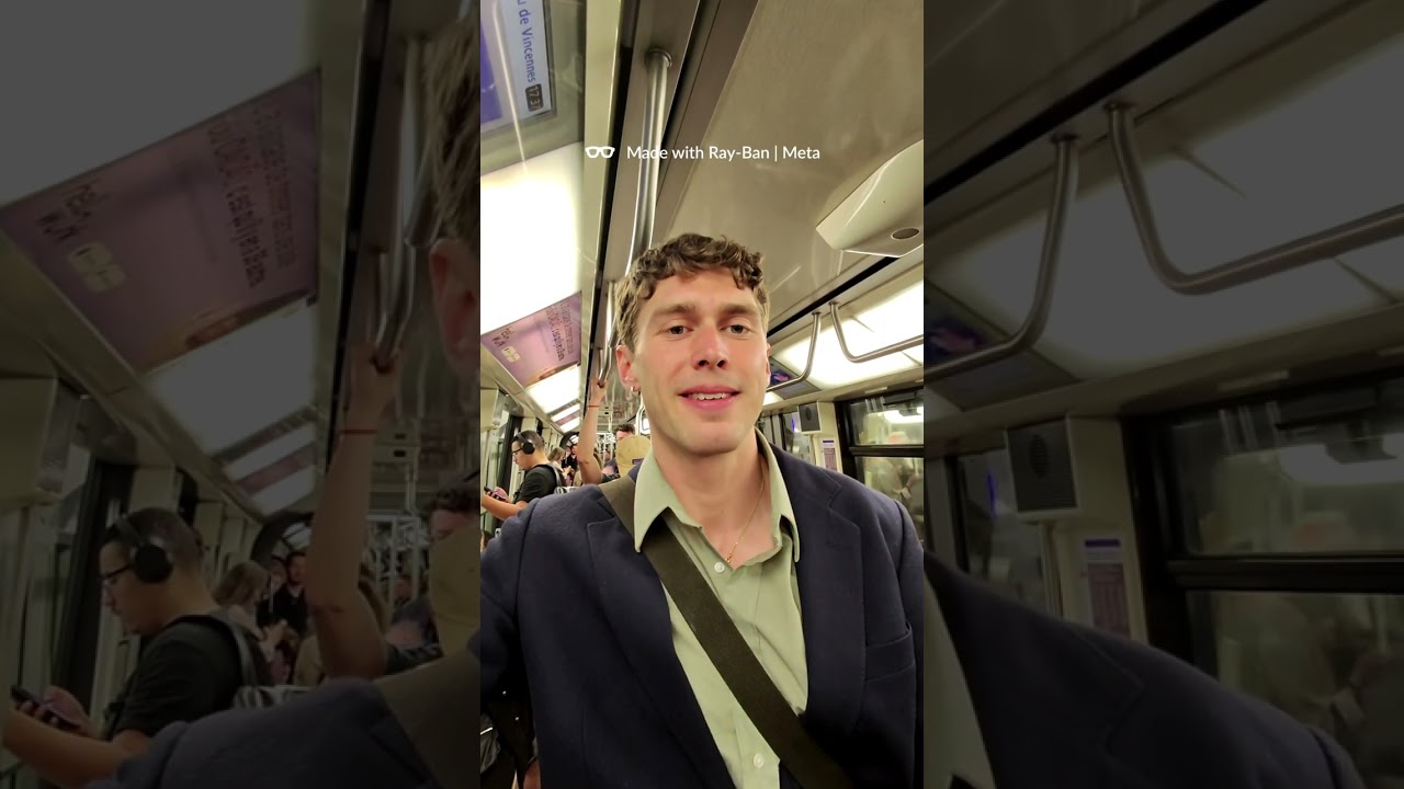 POV: you're in Paris with Ray-Ban Meta