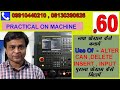 83   USE OF ALTER CAN DELETE INPUT INSERT ON CNC LATHE TURNING MACHINE OPERATOR PROGRAMMING