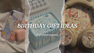 Birthday gift ideas for teenagers #viral