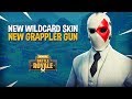 *NEW* Wildcard Skin and Grappler Gun!! Fortnite Battle Royale Gameplay - Ninja & TimTheTatman