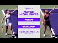 Jasmine Paolini vs. Aryna Sabalenka | 2022 Indian Wells Round 2 | WTA Match Highlights