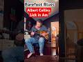Barefoot Blues: Albert Collins Lick in Am #blues #guitar #lesson #love #trending #guitarlegend #ice