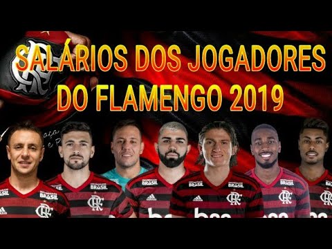SÁLARIO DOS JOGADORES DO FLAMENGO 2019 - ATUALIZADO! 