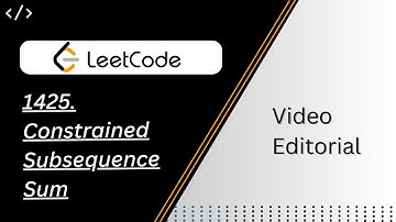 1425. Constrained Subsequence Sum || Leetcode || Daily challenge