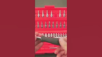 46-in-1 Pcs Kit and Screwdriver and Multi-Purpose Combination Tool Case