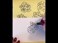 How to draw 🌹