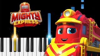 Mighty Express Theme Song - Piano Tutorial / Piano Cover screenshot 5