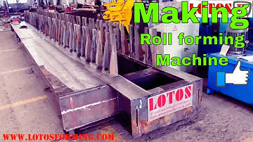 【 Roll Forming Machine 】: Making roll forming machine | Roll forming machine design " 2020 DESIGN "