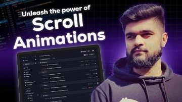 How to make this Scroll Animation Component with Aceternity UI | Framer Motion | Manu Arora