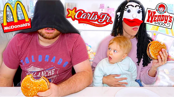 BLIND FAST FOOD TASTING CHALLENGE!