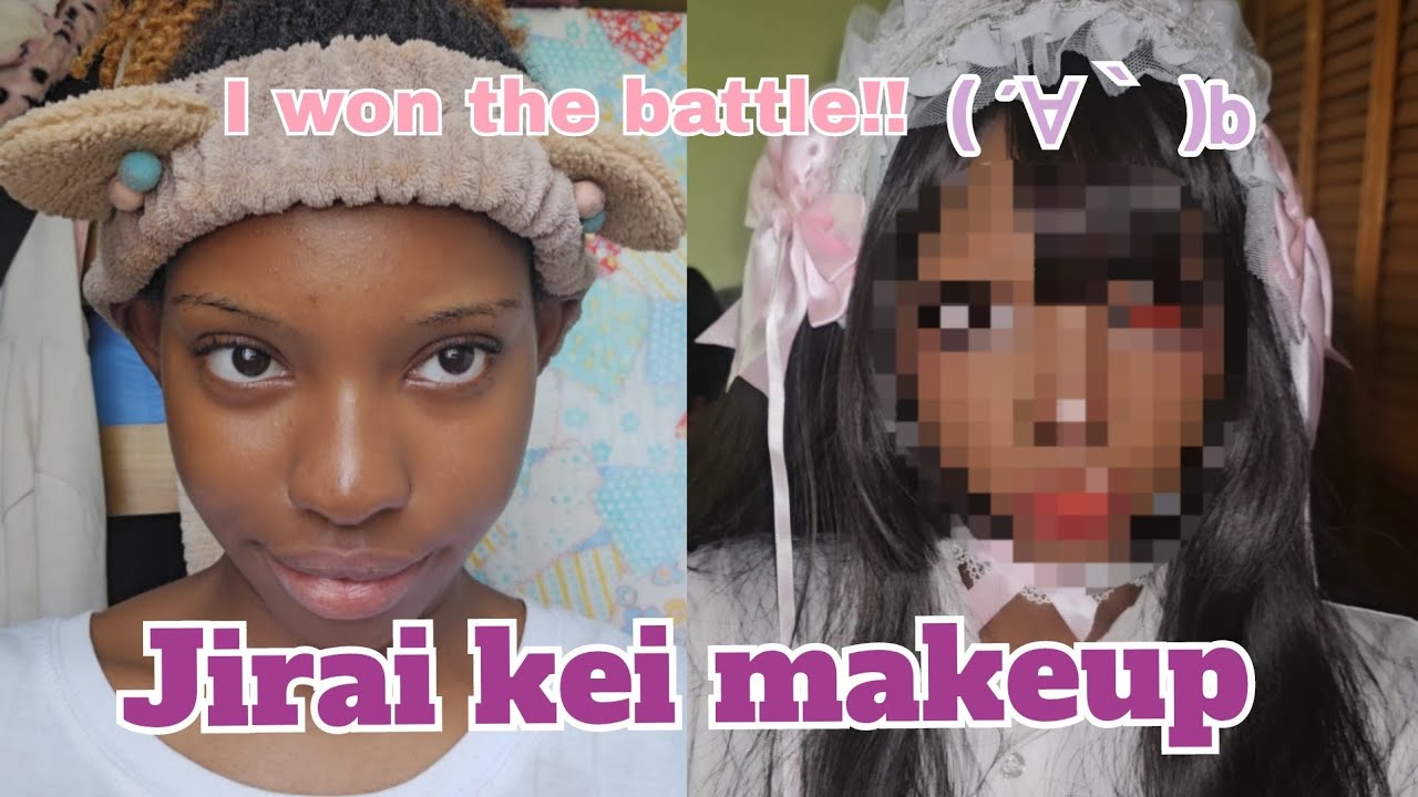 I FINALLY MASTERED JIRAI KEI 💜/makeup tutorial 