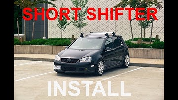 MKV GTI: Short Shifter Install
