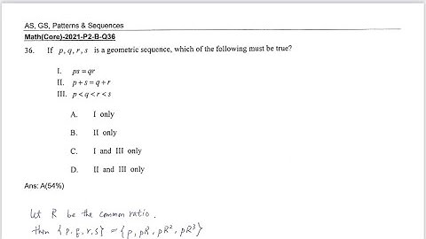 DSE 2021 Math(Core) paper II Q36
