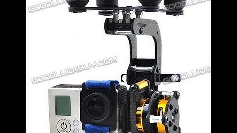 GOODLUCKBUY 2 axis brushless gimbal MARTINEZ contr