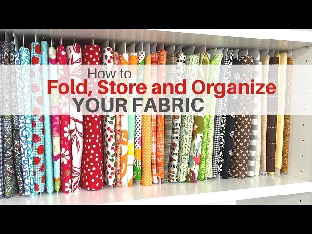 Pretty Fabric Storage Containers Organization - How-to-Guides