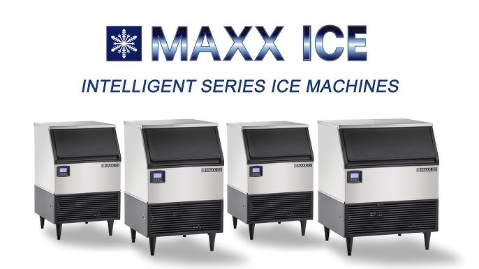 Maxx Ice Self-Contained Ice Machine, 75 lbs, Bullet Ice Cubes