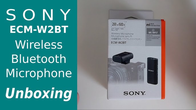 Test micro sans-fil Sony ECM-W2BT - Benji Around the World