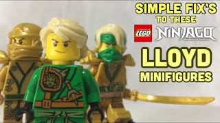 Simple Fix’s to these Lloyd Figures! Ninjago Customs