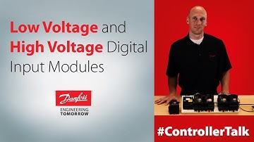 Using Danfoss low / high voltage digital input modules | Technical support for supermarket controls