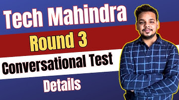 Tech Mahindra Conversational Test | Tech Mahindra Round 3 | Tech Mahindra Conversational Round
