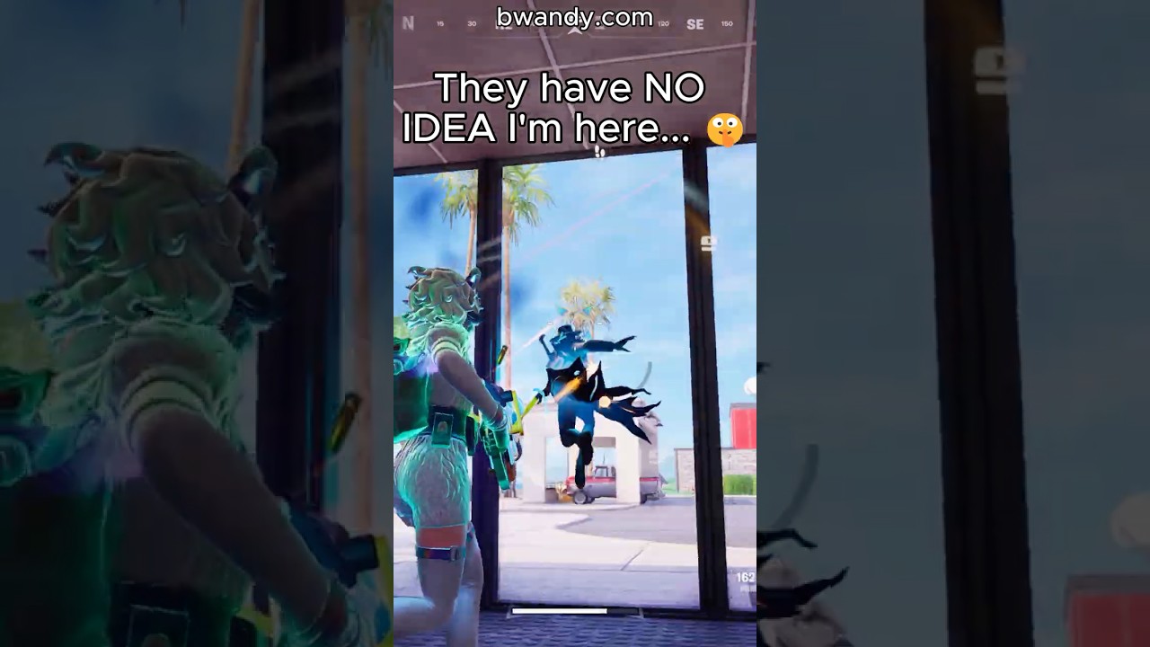 They're right behind me, aren't they?
